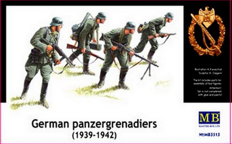 German Panzergrenadiers (1939-1942) 1/35 Master Box 3513 