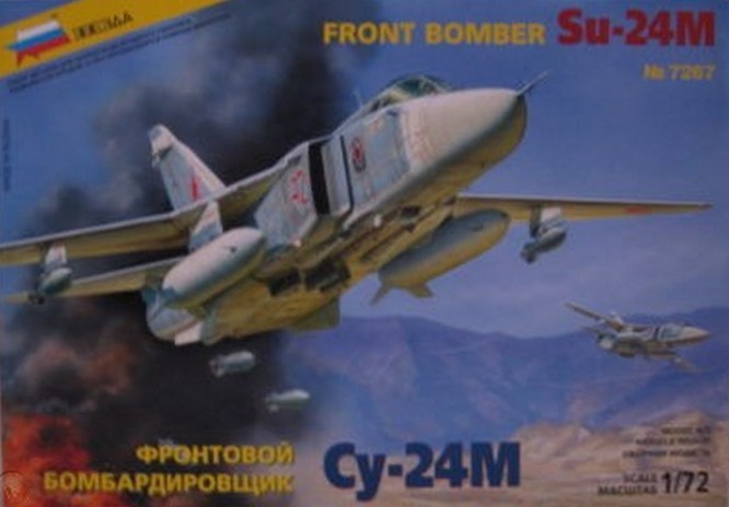 Zvezda Models 1/72 Soviet Front Bomber Sukhoi Su-24