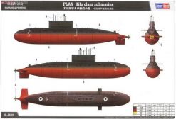 Hobby Boss 1/350 Scale Plan Kilo Class Submarine Plastic Model Building Set # 83501