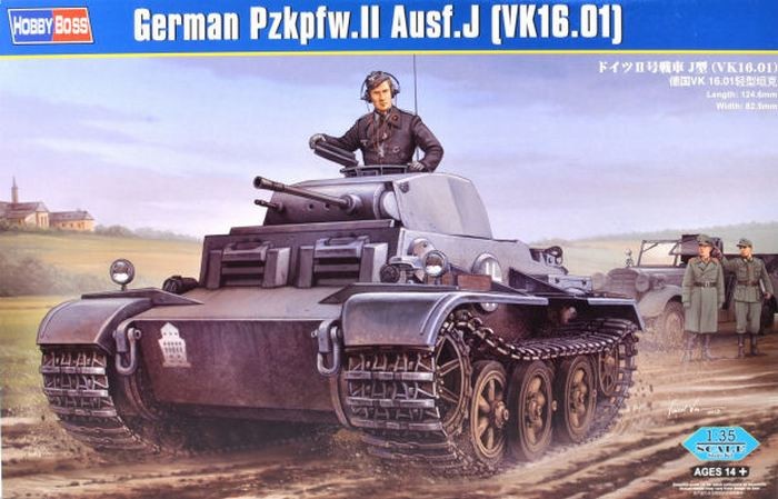 VK1601 Neu Hobbyboss 83803-1:35 German Pzkpfw.II Ausf.J 