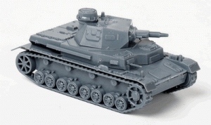Zvezda 6151 1/100 SdKfz 161 PzKpfw IVD German Ww2 Medium Tank Pair for sale online 