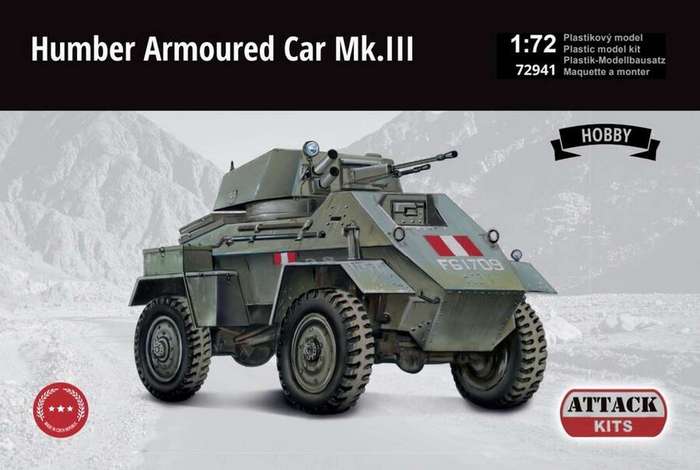 Humber Armoured Car Mk.III Hobby Line 05 1/72 Attack Hobby Kits