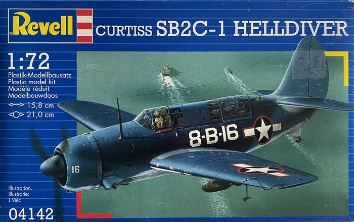 Curtiss SB2C Helldiver 1/700 